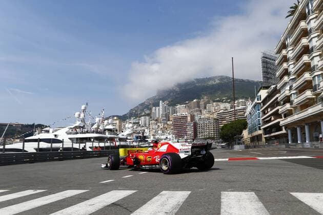 Motorsports: FIA Formula One World Championship WM Weltmeisterschaft 2017, Grand Prix of Monaco, 5 Sebastian Vettel (GER, Scuderia Ferrari), Monte Carlo Monaco xHOCHxZWEIx