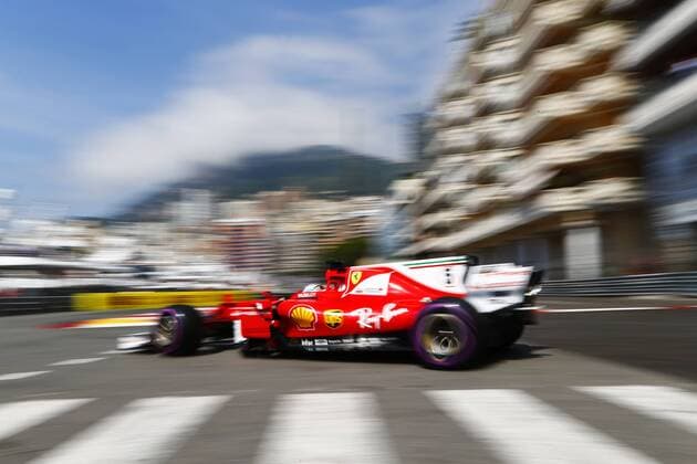 Motorsports: FIA Formula One World Championship WM Weltmeisterschaft 2017, Grand Prix of Monaco, 5 Sebastian Vettel (GER, Scuderia Ferrari), Monte Carlo Monaco xHOCHxZWEIx