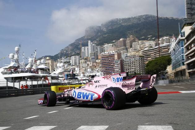 Motorsports: FIA Formula One World Championship WM Weltmeisterschaft 2017, Grand Prix of Monaco, 11 Sergio Perez (MEX, Sahara Force India F1 Team), Monte Carlo Monaco xHOCHxZWEIx