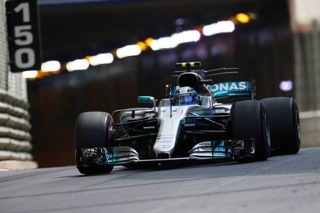 Motorsports: FIA Formula One World Championship WM Weltmeisterschaft 2017, Grand Prix of Monaco, 77 Valtteri Bottas (FIN, Mercedes AMG Petronas F1 Team), Monte Carlo Monaco xHOCHxZWEIx