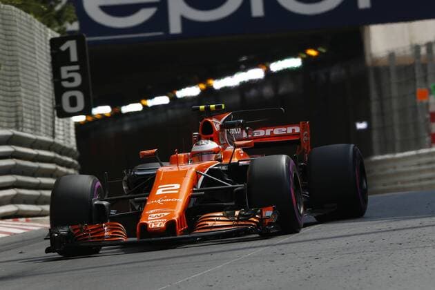 Motorsports: FIA Formula One World Championship WM Weltmeisterschaft 2017, Grand Prix of Monaco, 2 Stoffel Vandoorne (BEL, McLaren Honda), Monte Carlo Monaco xHOCHxZWEIx