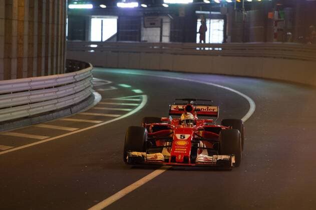 Monaco Grand Prix, Monte Carlo 24 - 28 May 2017 25.05.2017 - Free Practice 1, Sebastian Vettel (GER) Scuderia Ferrari SF70H 
