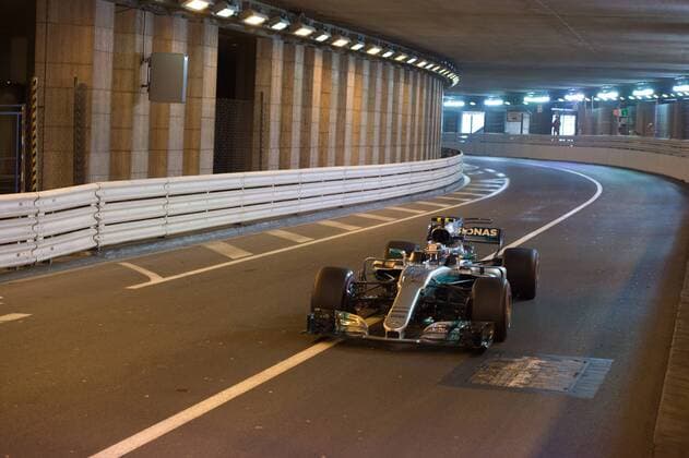 Monaco Grand Prix, Monte Carlo 24 - 28 May 2017 25.05.2017 - Free Practice 1, Valtteri Bottas (FIN) Mercedes AMG F1 W08 