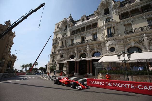 Monaco Grand Prix, Monte Carlo 24 - 28 May 2017 25.05.2017 - Free Practice 1, Sebastian Vettel (GER) Scuderia Ferrari SF70H 
