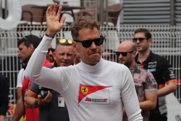 Monaco Grand Prix, Monte Carlo 24 - 28 May 2017 25.05.2017 - Free Practice 2, Sebastian Vettel (GER) Scuderia Ferrari SF70H 