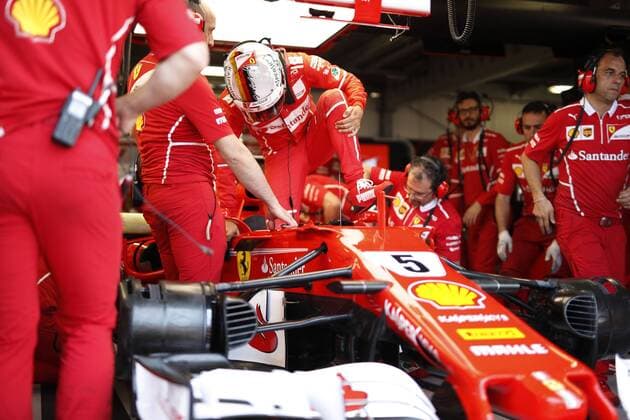 Motorsports: FIA Formula One World Championship WM Weltmeisterschaft 2017, Grand Prix of Monaco, 5 Sebastian Vettel (GER, Scuderia Ferrari), Monte Carlo Monaco xHOCHxZWEIx