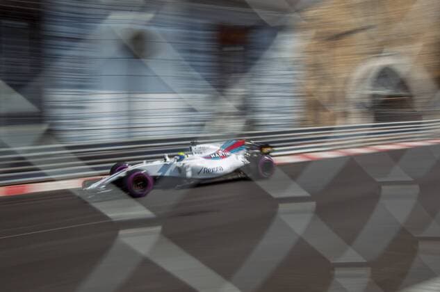 May 25, 2017 - Monte-Carlo, Monaco - Felipe Massa of Brazil and Williams Martini Racing driver driver goes during the practice session on Formula 1 Grand Prix de Monaco on May 25, 2017 in Monte Carlo, Monaco. F1 Grand Prix of Monaco - Practice  - ZUMAn230 20170525_zaa_n230_252 Copyright: xRobertxSzaniszlox