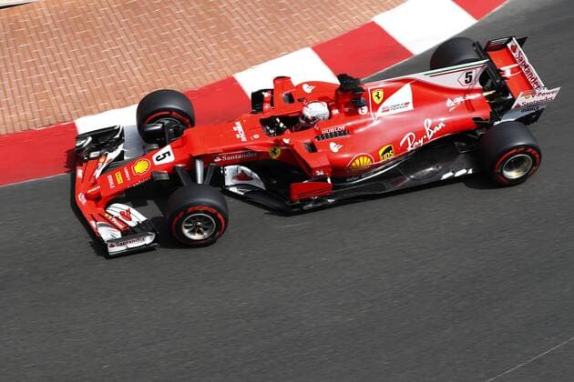 Motorsports: FIA Formula One World Championship WM Weltmeisterschaft 2017, Grand Prix of Monaco, 5 Sebastian Vettel (GER, Scuderia Ferrari), Monte Carlo Monaco xHOCHxZWEIx