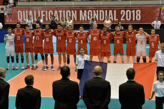 L equipe (france) VOLLEY-BALL : France vs Turquie - Tournoi de qualificacatif au championnat du monde - 26 05 2017 FredericChambert Panoramic 