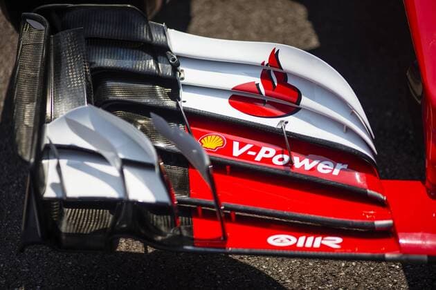 May 26, 2017 - Monaco, Monaco - Ferrari front wing detail during the Monaco Grand Prix of the FIA Formula 1 championship, at Monaco on 26th of 2017. F1 Grand Prix of Monaco - Previews  - ZUMAn230 20170526_zaa_n230_252 Copyright: xXavierxBonillax