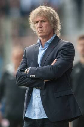 Deutschland, Bochum , Vonovia Ruhrstadion, Fussball, 2. Bundesliga, Saison 2016 2017 , VFL Bochum - FC St.Pauli, Trainer Gertjan Verbeek (Bochum)