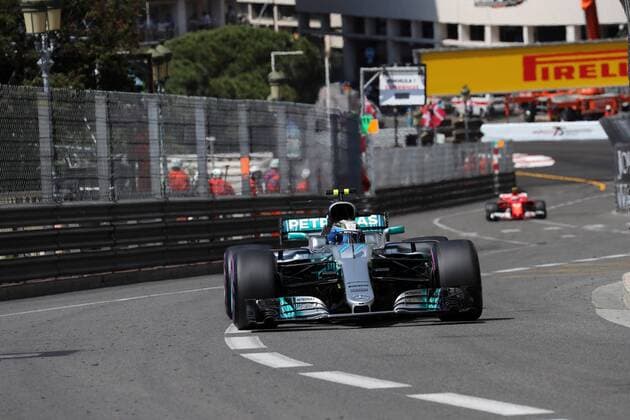 Monaco Grand Prix, Monte Carlo 24 - 28 May 2017 27.05.2017 - Free Practice 3, Valtteri Bottas (FIN) Mercedes AMG F1 W08 