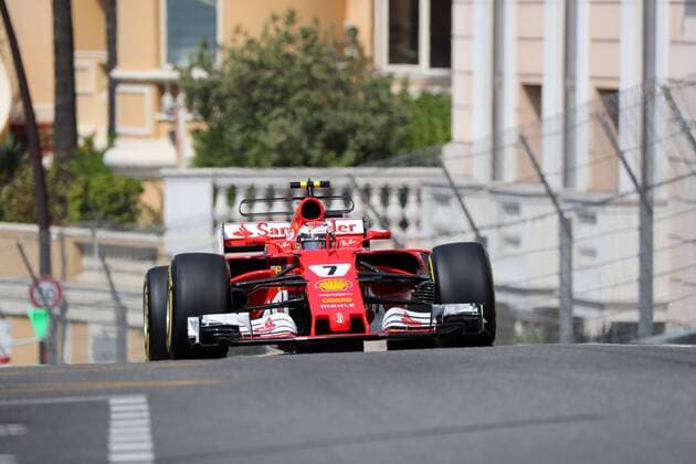 Monaco Grand Prix, Monte Carlo 24 - 28 May 2017 27.05.2017 - Free Practice 3, Kimi Raikkonen (FIN) Scuderia Ferrari SF70H 