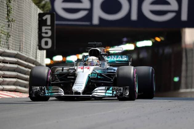 Monaco Grand Prix, Monte Carlo 24 - 28 May 2017 27.05.2017 - Free Practice 3, Lewis Hamilton (GBR) Mercedes AMG F1 W08 