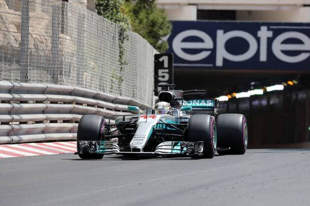 Monaco Grand Prix, Monte Carlo 24 - 28 May 2017 27.05.2017 - Free Practice 3, Lewis Hamilton (GBR) Mercedes AMG F1 W08 