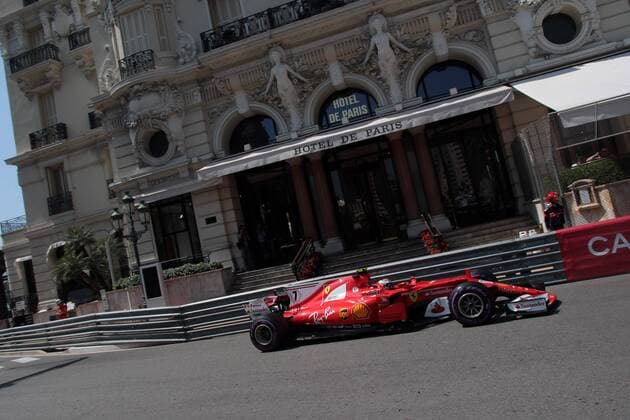 Monaco Grand Prix, Monte Carlo 24 - 28 May 2017 27.05.2017 - Free Practice 3, Kimi Raikkonen (FIN) Scuderia Ferrari SF70H 
