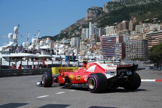 Monaco Grand Prix, Monte Carlo 24 - 28 May 2017 27.05.2017 - Free Practice 3, Kimi Raikkonen (FIN) Scuderia Ferrari SF70H 