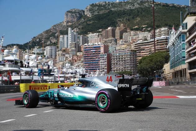 Monaco Grand Prix, Monte Carlo 24 - 28 May 2017 27.05.2017 - Free Practice 3, Lewis Hamilton (GBR) Mercedes AMG F1 W08 