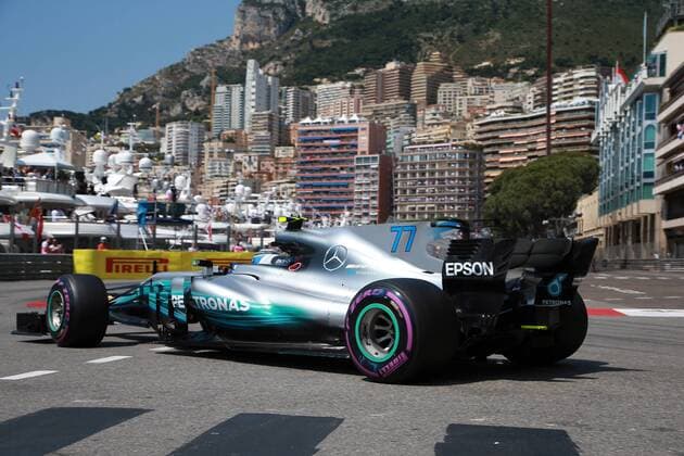 Monaco Grand Prix, Monte Carlo 24 - 28 May 2017 27.05.2017 - Free Practice 3, Valtteri Bottas (FIN) Mercedes AMG F1 W08 