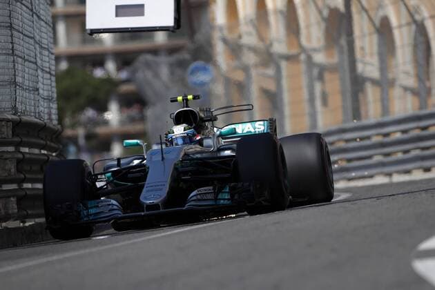 Monaco Grand Prix, Monte Carlo 24 - 28 May 2017 27.05.2017 - Free Practice 3, Valtteri Bottas (FIN) Mercedes AMG F1 W08 