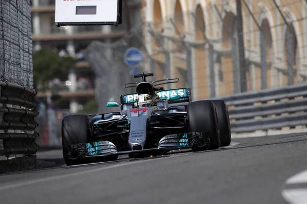 Monaco Grand Prix, Monte Carlo 24 - 28 May 2017 27.05.2017 - Free Practice 3, Lewis Hamilton (GBR) Mercedes AMG F1 W08 