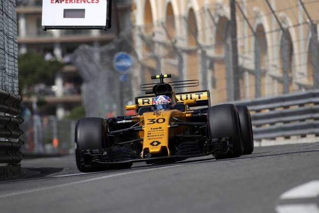 Monaco Grand Prix, Monte Carlo 24 - 28 May 2017 27.05.2017 - Free Practice 3, Jolyon Palmer (GBR) Renault F1 Team RS17 