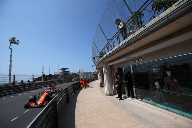 Monaco Grand Prix, Monte Carlo 24 - 28 May 2017 27.05.2017 - Free Practice 3, Jenson Button (GBR) McLaren MCL32 