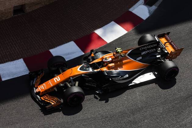 May 27, 2017 - Monte-Carlo, Monaco - 02 VANDOORNE Stoffel from Belgim of McLaren Honda MCL32 during the Monaco Grand Prix of the FIA Formula 1 championship, at Monaco on 27th of 2017. Grand Prix of Monaco - Qualifying  - ZUMAn230 20170527_zaa_n230_064 Copyright: xXavierxBonillax