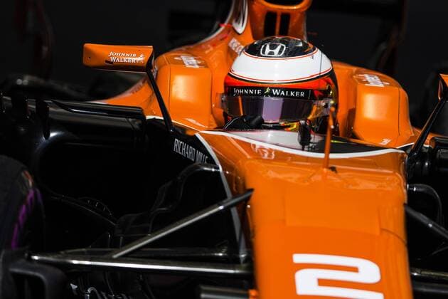 May 27, 2017 - Monte-Carlo, Monaco - 02 VANDOORNE Stoffel from Belgim of McLaren Honda MCL32 during the Monaco Grand Prix of the FIA Formula 1 championship, at Monaco on 27th of 2017. Grand Prix of Monaco - Qualifying  - ZUMAn230 20170527_zaa_n230_076 Copyright: xXavierxBonillax