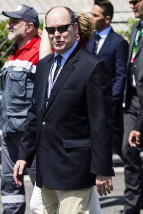 May 27, 2017 - Monte-Carlo, Monaco - Albert II, Prince of Monaco during the Monaco Grand Prix of the FIA Formula 1 championship, at Monaco on 27th of 2017. Grand Prix of Monaco - Qualifying  - ZUMAn230 20170527_zaa_n230_084 Copyright: xXavierxBonillax
