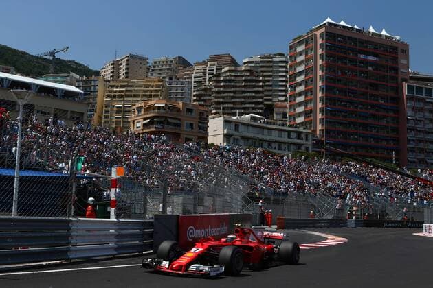 Monaco Grand Prix, Monte Carlo 24 - 28 May 2017 27.05.2017 - Qualifying, Kimi Raikkonen (FIN) Scuderia Ferrari SF70H 