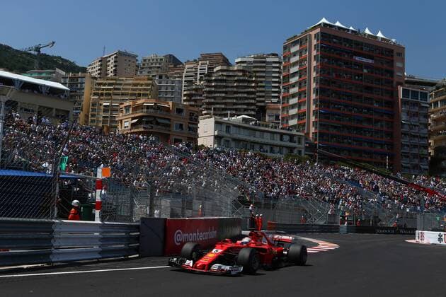 Monaco Grand Prix, Monte Carlo 24 - 28 May 2017 27.05.2017 - Qualifying, Sebastian Vettel (GER) Scuderia Ferrari SF70H 