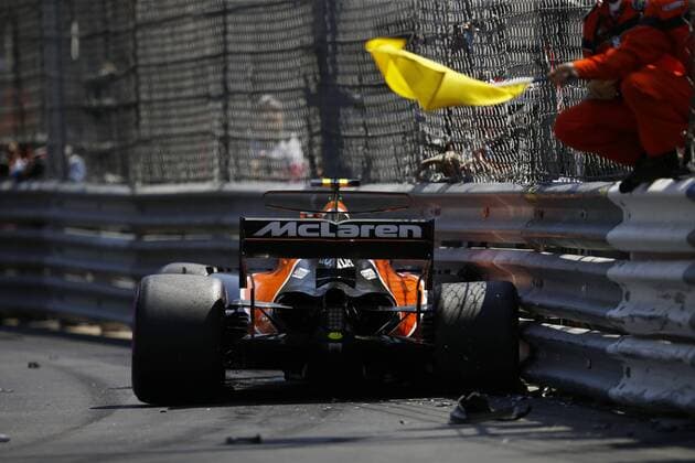 Motorsports: FIA Formula One World Championship WM Weltmeisterschaft 2017, Grand Prix of Monaco, 2 Stoffel Vandoorne (BEL, McLaren Honda), Monte Carlo Monaco xHOCHxZWEIx