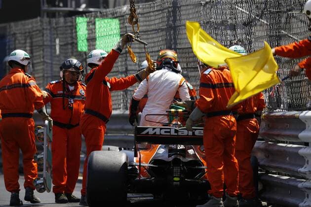 Motorsports: FIA Formula One World Championship WM Weltmeisterschaft 2017, Grand Prix of Monaco, 2 Stoffel Vandoorne (BEL, McLaren Honda), Monte Carlo Monaco xHOCHxZWEIx