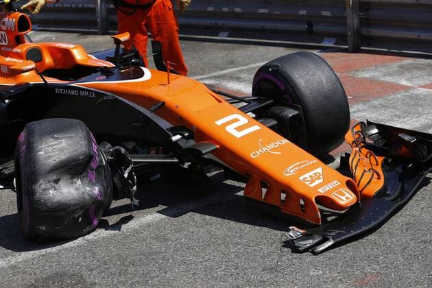 Motorsports: FIA Formula One World Championship WM Weltmeisterschaft 2017, Grand Prix of Monaco, 2 Stoffel Vandoorne (BEL, McLaren Honda), Monte Carlo Monaco xHOCHxZWEIx