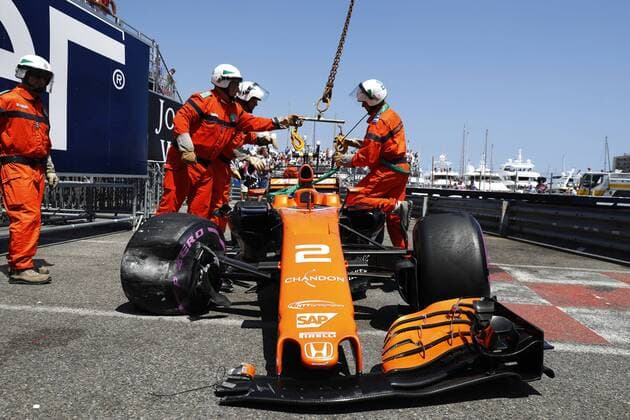 Themen der Woche - SPORT Bilder des Tages - SPORT Motorsports: FIA Formula One World Championship WM Weltmeisterschaft 2017, Grand Prix of Monaco, 2 Stoffel Vandoorne (BEL, McLaren Honda), Monte Carlo Monaco xHOCHxZWEIx