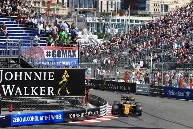 May 27th 2017, Monaco; F1 Grand Prix of Monaco Friday qualifying sessions day; Jolyon Palmer - Renault F1 Team R.S.17 xLeannexBoonx  ActionPlus11883946