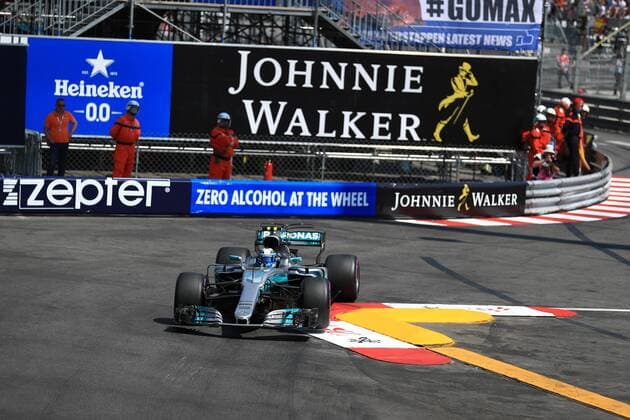 May 27th 2017, Monaco; F1 Grand Prix of Monaco Friday qualifying sessions day; Valtteri Bottas - Mercedes AMG Petronas F1 W08 EQ Energy+ xLeannexBoonx  ActionPlus11883949