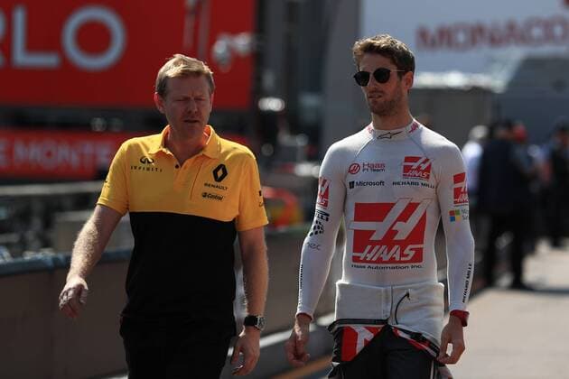 May 27th 2017, Monaco; F1 Grand Prix of Monaco Friday qualifying sessions day; Romain Grosjean - Haas F1 Team VF-17 xLeannexBoonx  ActionPlus11883915