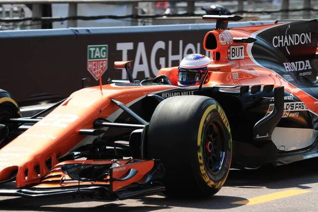 May 27th 2017, Monaco; F1 Grand Prix of Monaco Friday qualifying sessions day; Jenson Button - McLaren Honda MCL32 xLeannexBoonx  ActionPlus11883929
