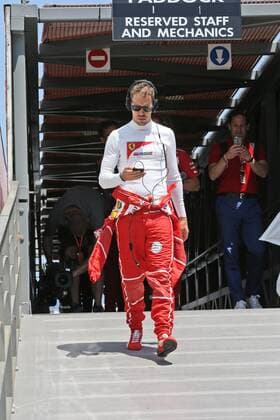 Sebastian Vettel (Scuderia Ferrari) mit Kopfhoerern, Grosser Preis von Monaco 2017, Motorsport, Formel 1, Qualifikation, 27.05.2017, Monte Carlo Copyright: xAndre Eibner-Pressefotox EP_JAE