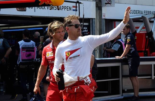 Sebastian Vettel, Scuderia Ferrari, formula 1 GP, Monaco 27.05.2017 Photo:mspb Lukas Gorys Sebastian Vettel, formula 1 GP, Monaco