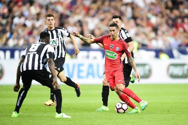 DI MARIA Angel (PSG) FOOTBALL : Angers vs PSG - Finale 100e coupe de France - 27 05 2017 JBAutissier Panoramic 