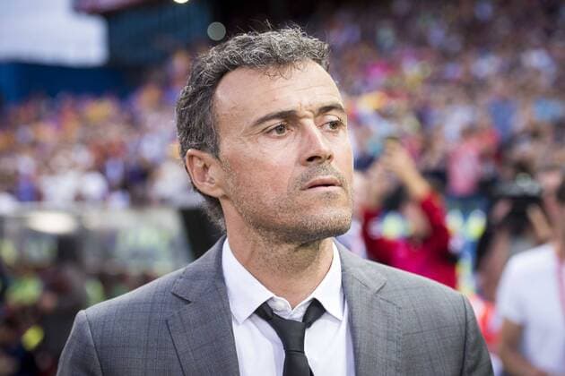 FC Barcelona Barca coach Luis Enrique Martinez during Copa del Rey (King s Cup) Final between Deportivo Alaves and FC Barcelona at Vicente Calderon Stadium in Madrid, May 27, 2017. Spain.  (20170527002)