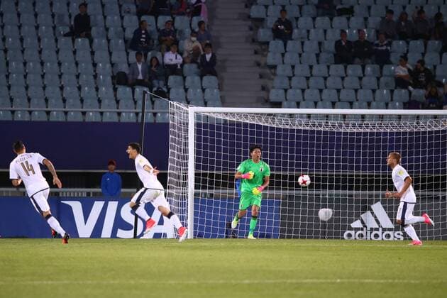 Ryosuke Kojima (JPN), MAY 27, 2017 - Football Soccer : 2017 FIFA U-20 World Cup Group D match between Japan 2-2 Italy at Cheonan Baekseok Stadium in Cheonan, South Korea. Noxthirdxpartyxsales  (ipha038532)