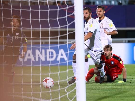Ritsu Doan (JPN), MAY 27, 2017 - Football Soccer : 2017 FIFA U-20 World Cup Group D match between Japan 2-2 Italy at Cheonan Baekseok Stadium in Cheonan, South Korea. Noxthirdxpartyxsales  (ipha038575)