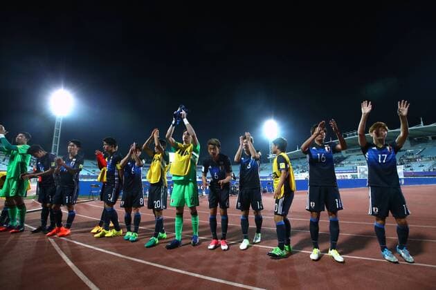 U-20U20 Japan team group Mannschaftsbild Totale (JPN), MAY 27, 2017 - Football Soccer : 2017 FIFA U-20 World Cup Group D match between Japan 2-2 Italy at Cheonan Baekseok Stadium in Cheonan, South Korea. Noxthirdxpartyxsales  (ipha038602)