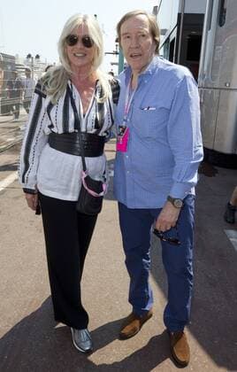 Monaco, Monte Carlo - May 28, 2017: FIA Formula One World Championship WM Weltmeisterschaft Monaco F1 Grand Prix, Guenter Netzer and wife Elvira Monaco F1 Grand Prix 2017, Guenter Netzer
