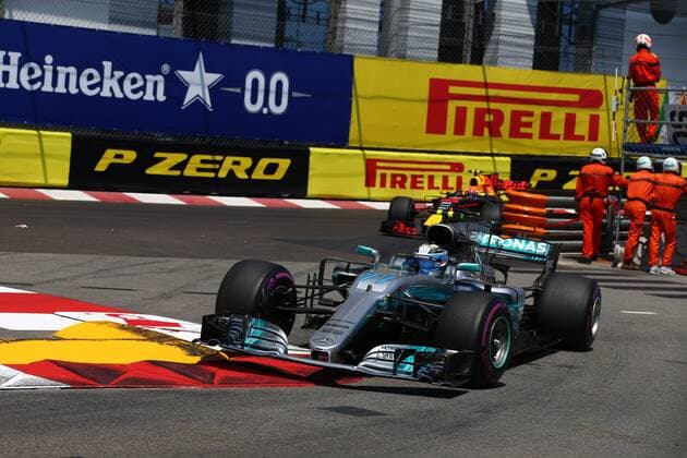Monaco Grand Prix, Monte Carlo 24 - 28 May 2017 28.05.2017 - Race, Valtteri Bottas (FIN) Mercedes AMG F1 W08 