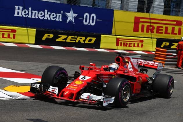 Monaco Grand Prix, Monte Carlo 24 - 28 May 2017 28.05.2017 - Race, Sebastian Vettel (GER) Scuderia Ferrari SF70H 